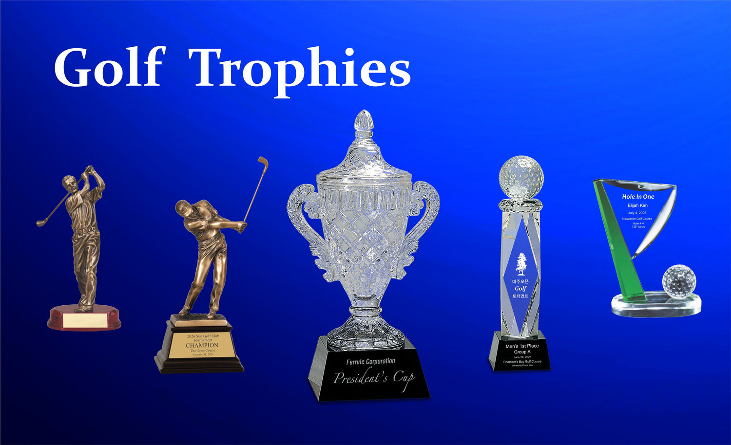 Golf Trophies
