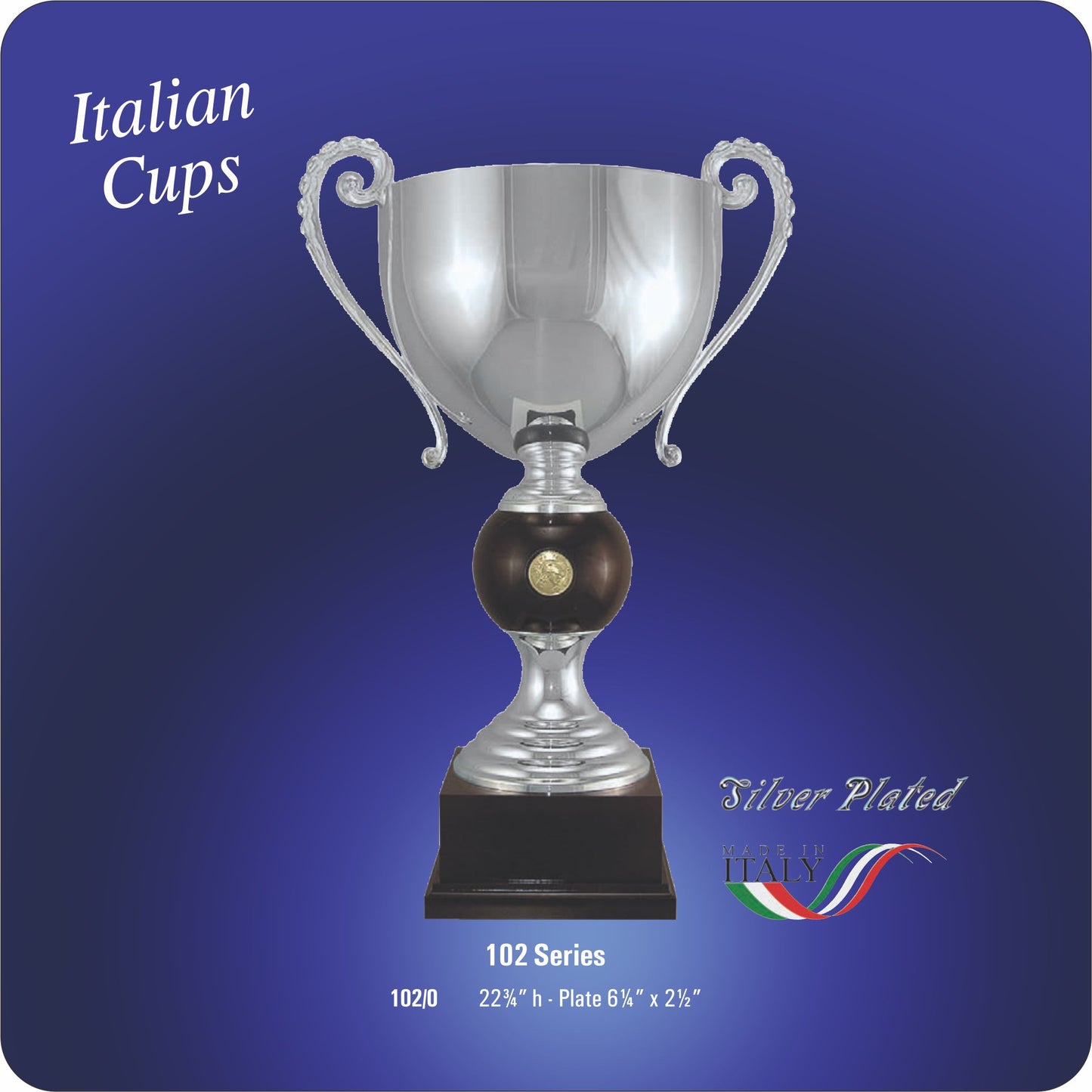 #KM102 - Silver Imperial Cup Trophies