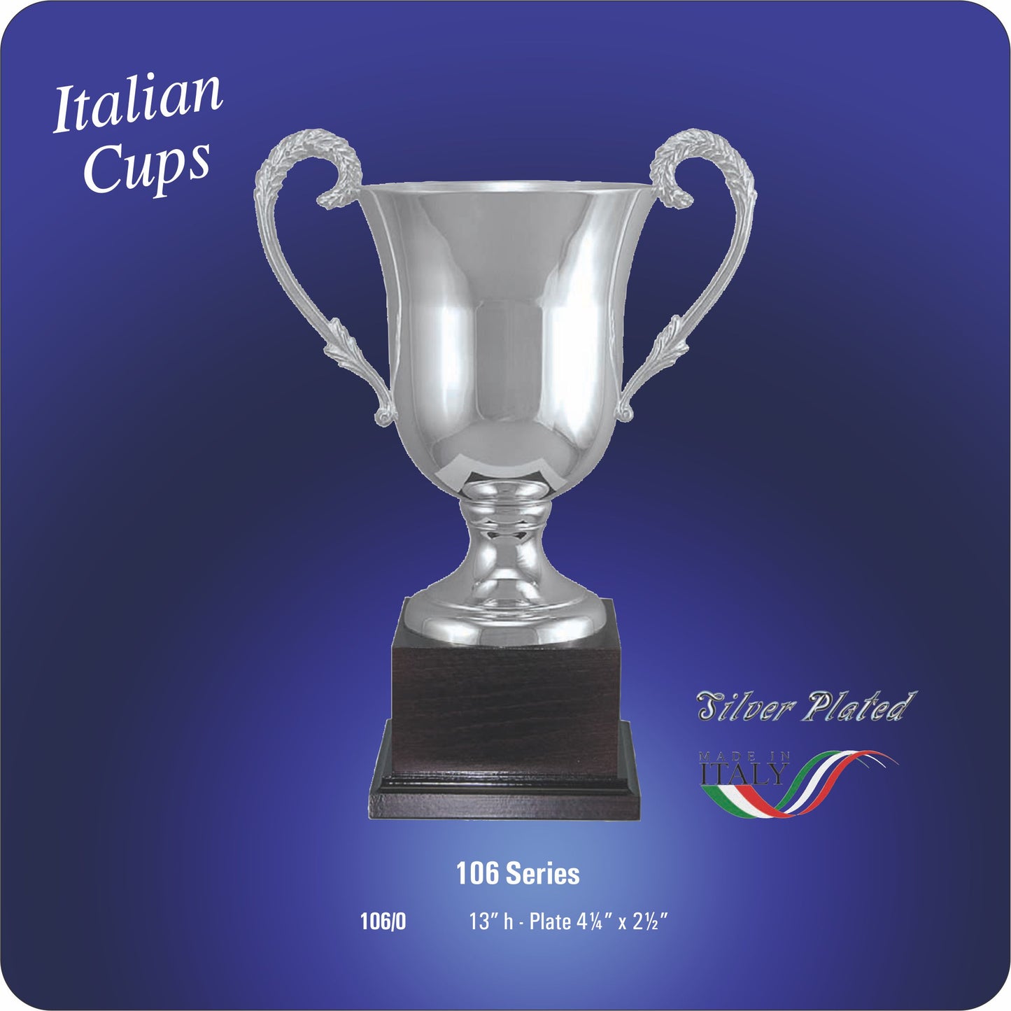 #M106 - Silver Chalice Cup Trophies