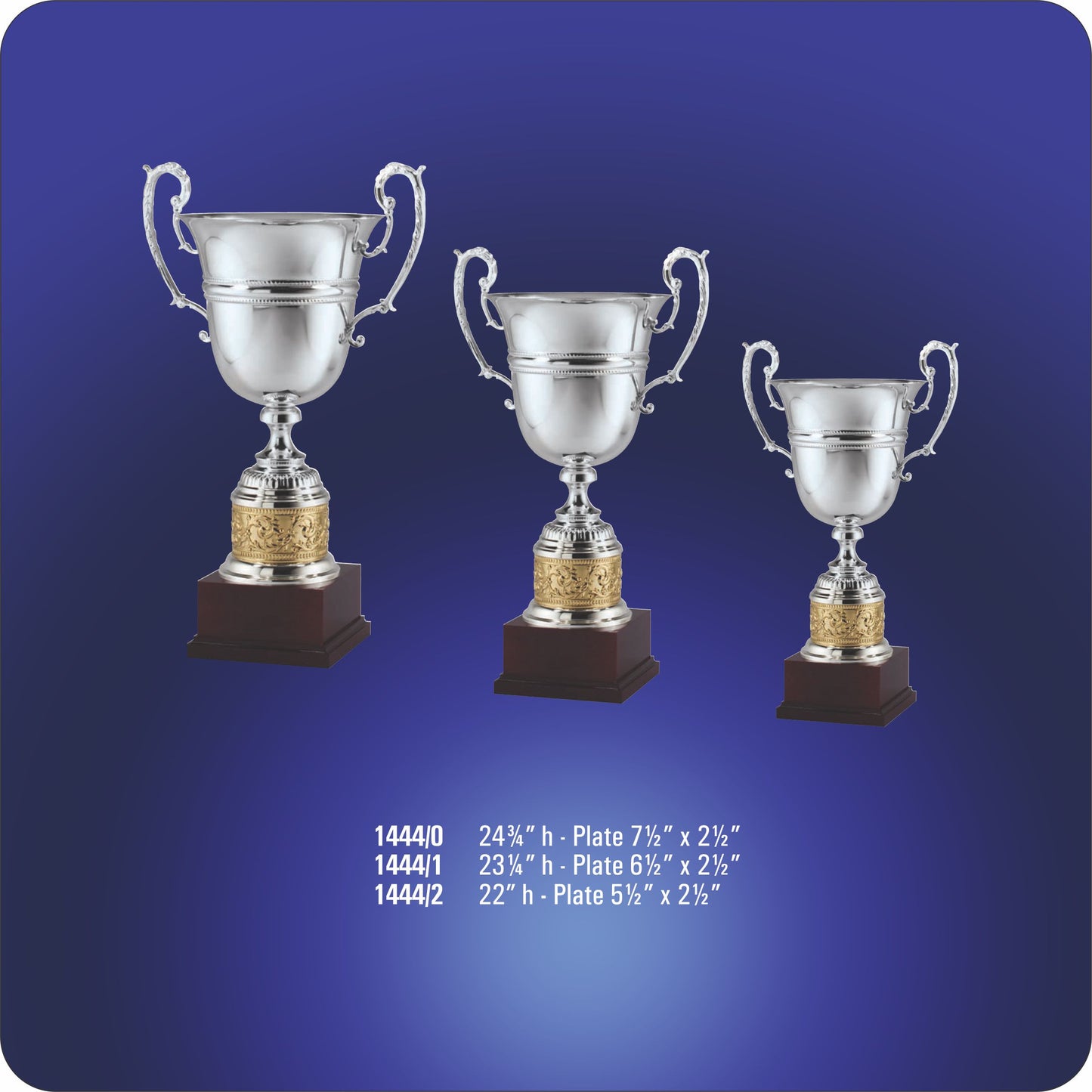 #M1444 - Silver Regal Cup Trophies