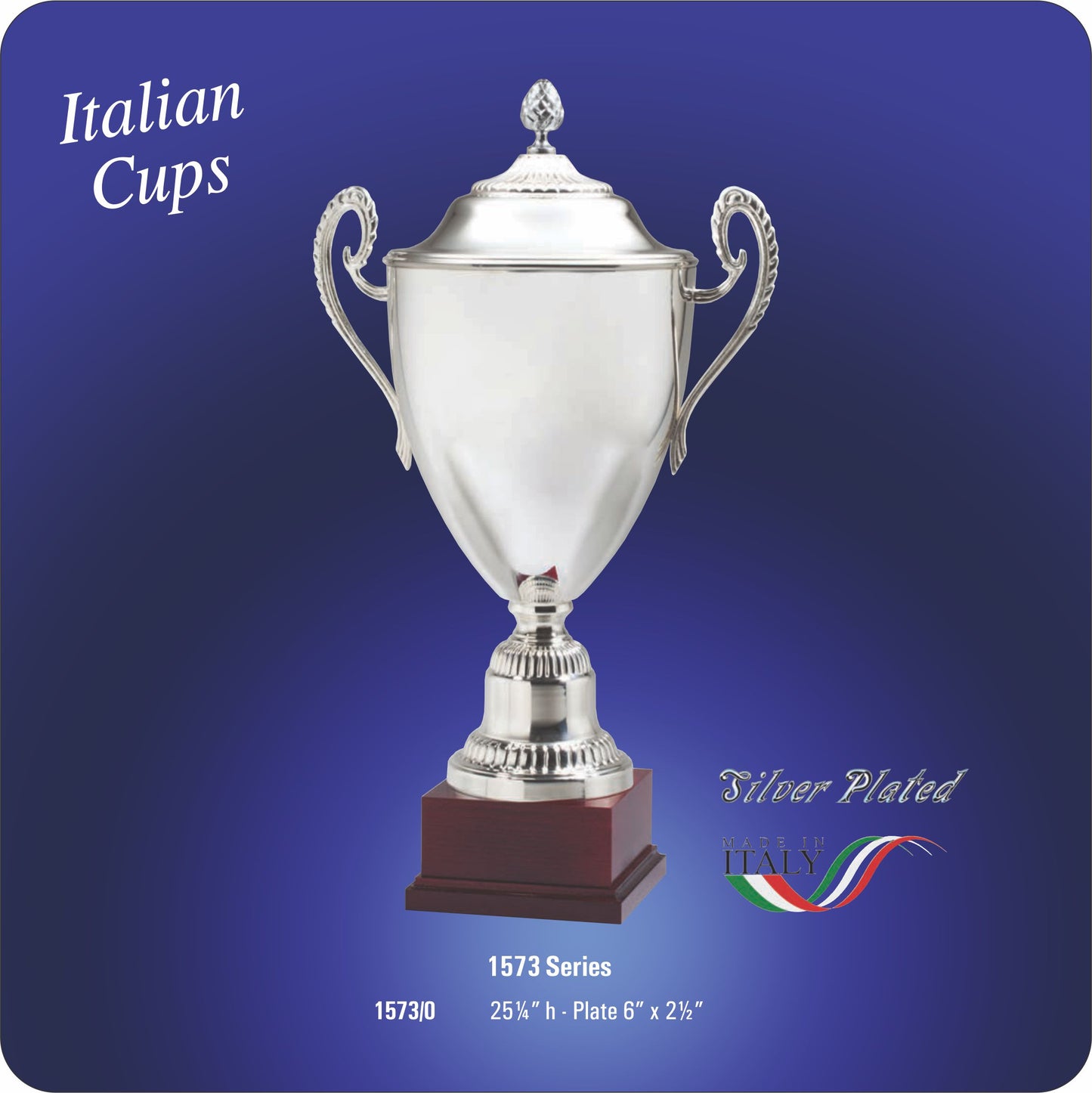 #M1573 - Silver Victory Cup Trophies