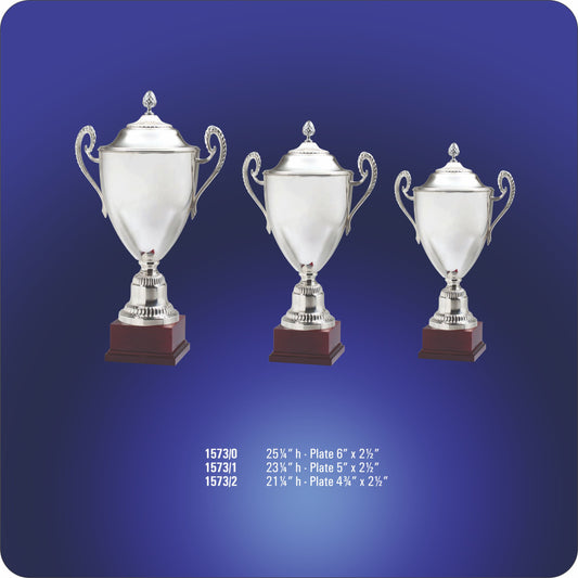 #KM1573 - Silver Victory Cup Trophies