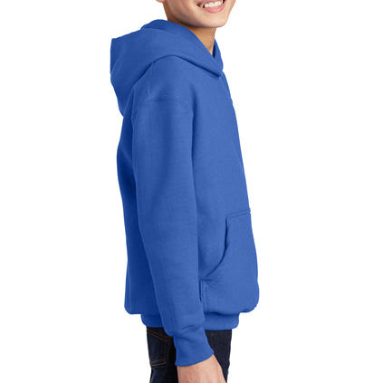 PC90YH - Port & Company Youth Core Fleece Pullover Hooded Sweatshirt