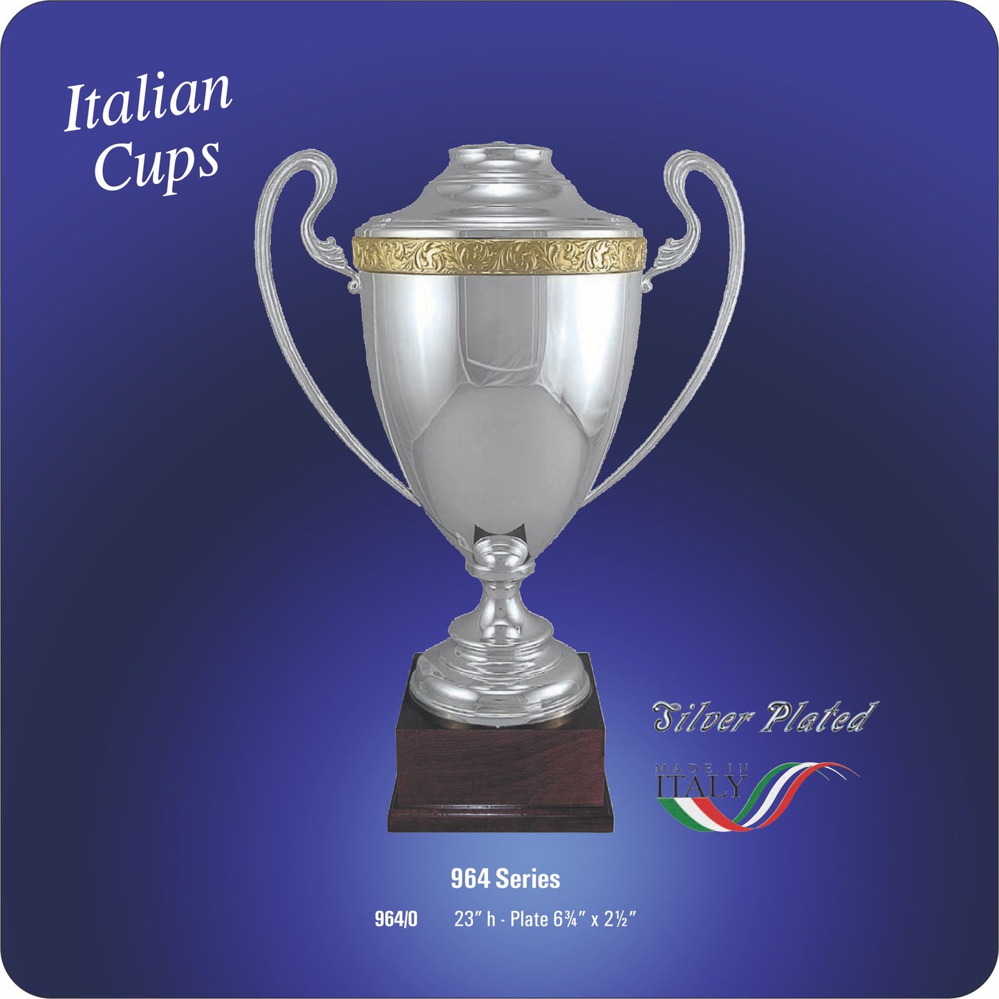 #M964 - Silver Triumph Cup Trophies