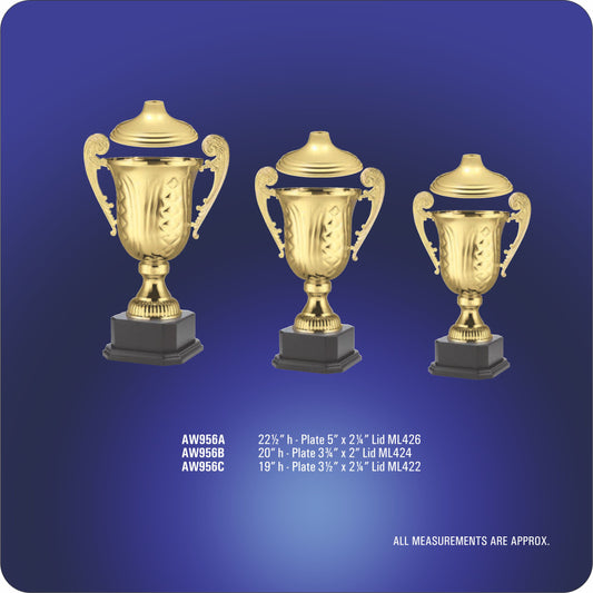 #KMAW956 - Gold Victory Cup Trophies