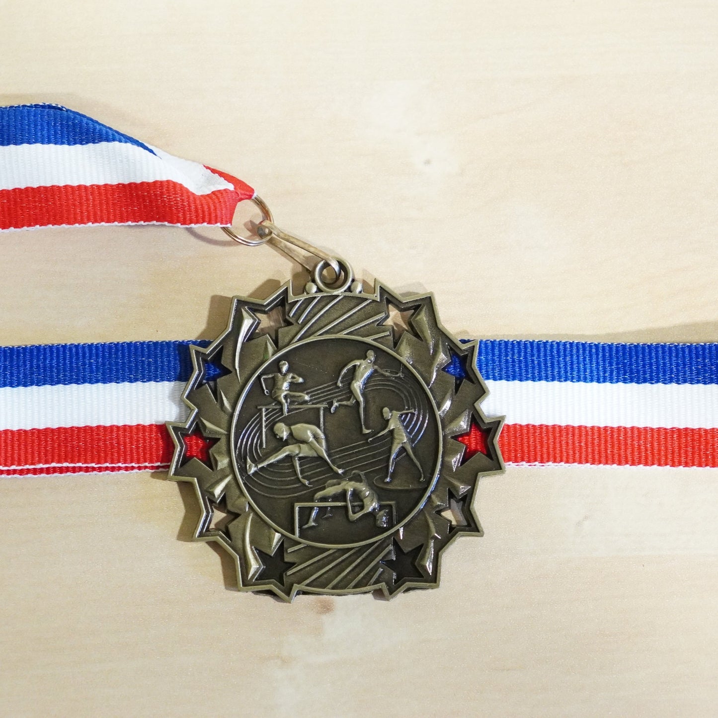 2.25" Star Medal - Track