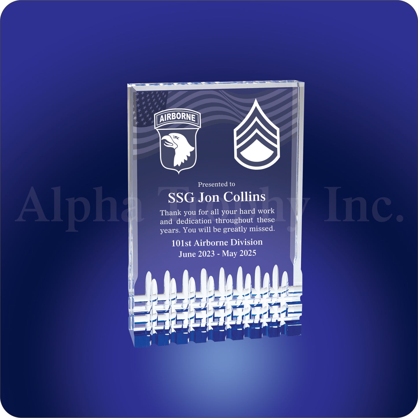 Radiant Mirage Acrylic Award