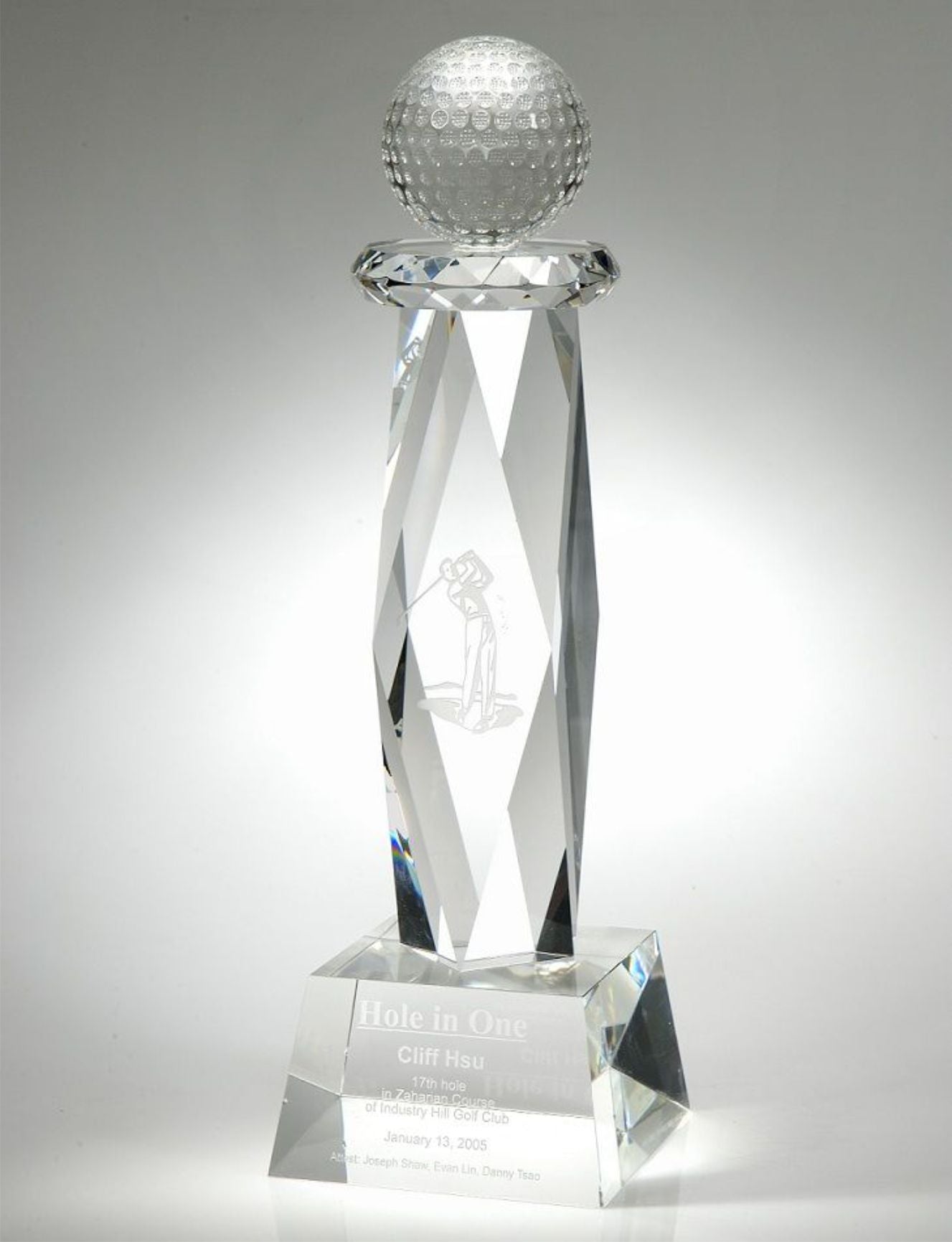 #KCGF15 - Crystal Column Golf Ball Awards