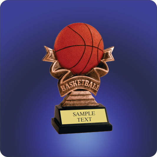 Flowing Ribbon Resin Trophies