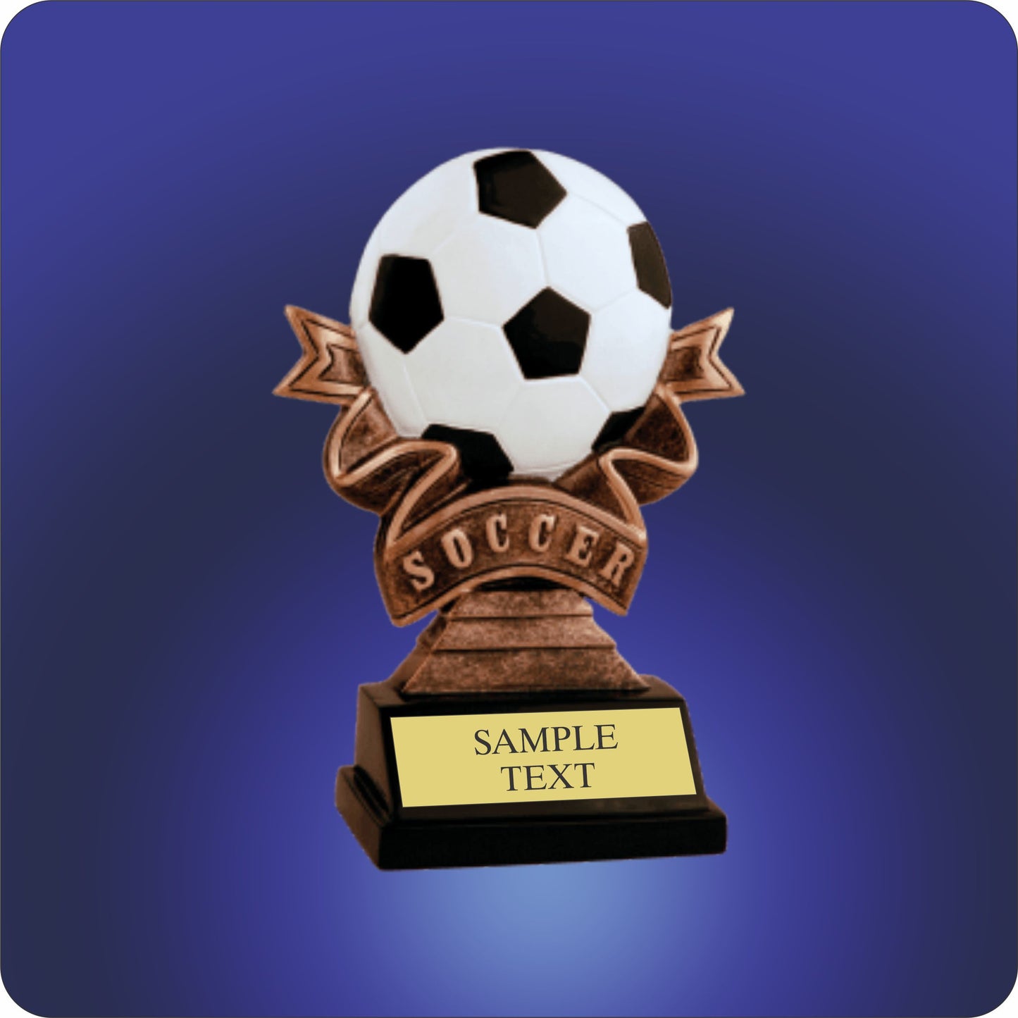 Flowing Ribbon Resin Trophies