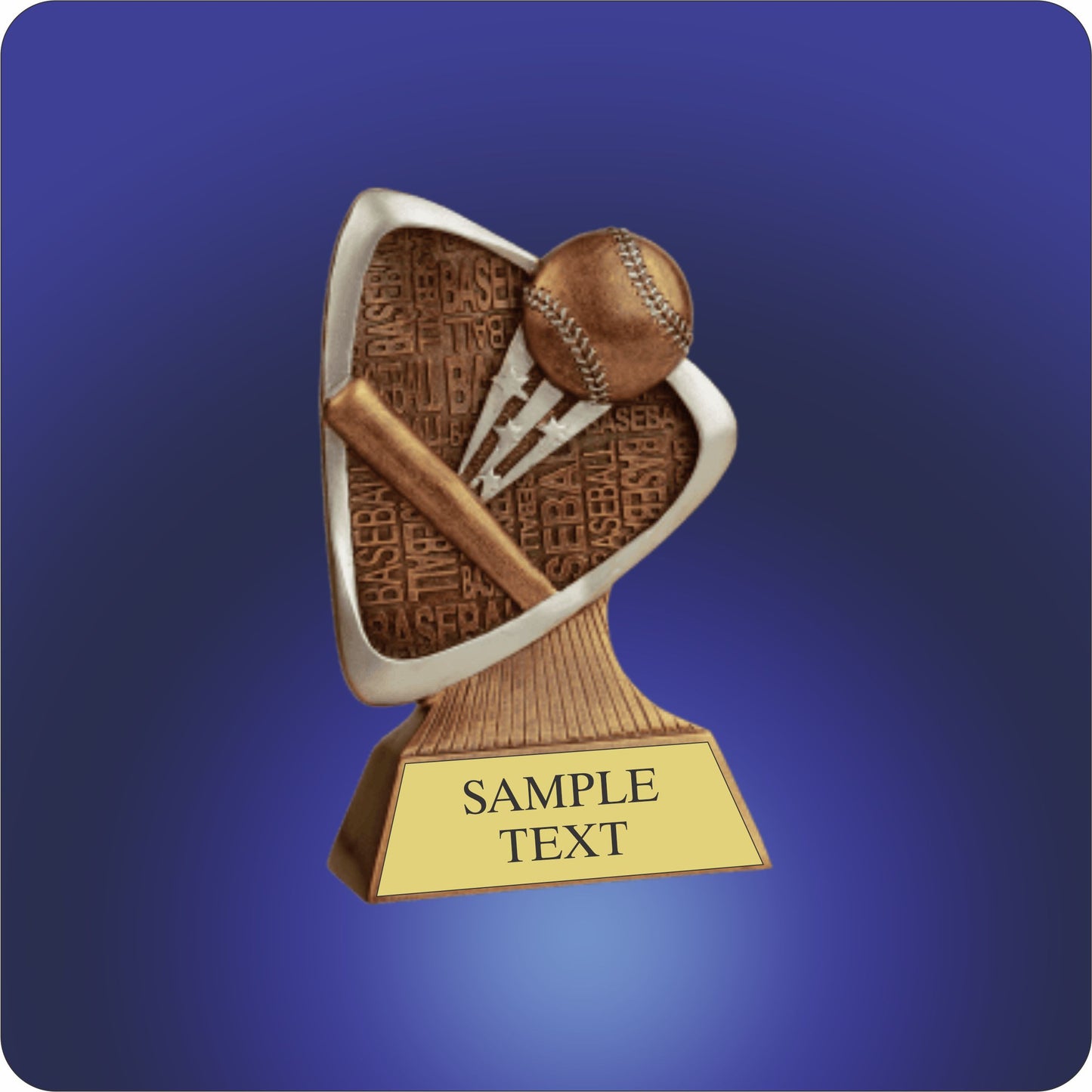 Landmark Triangle Resin Trophies