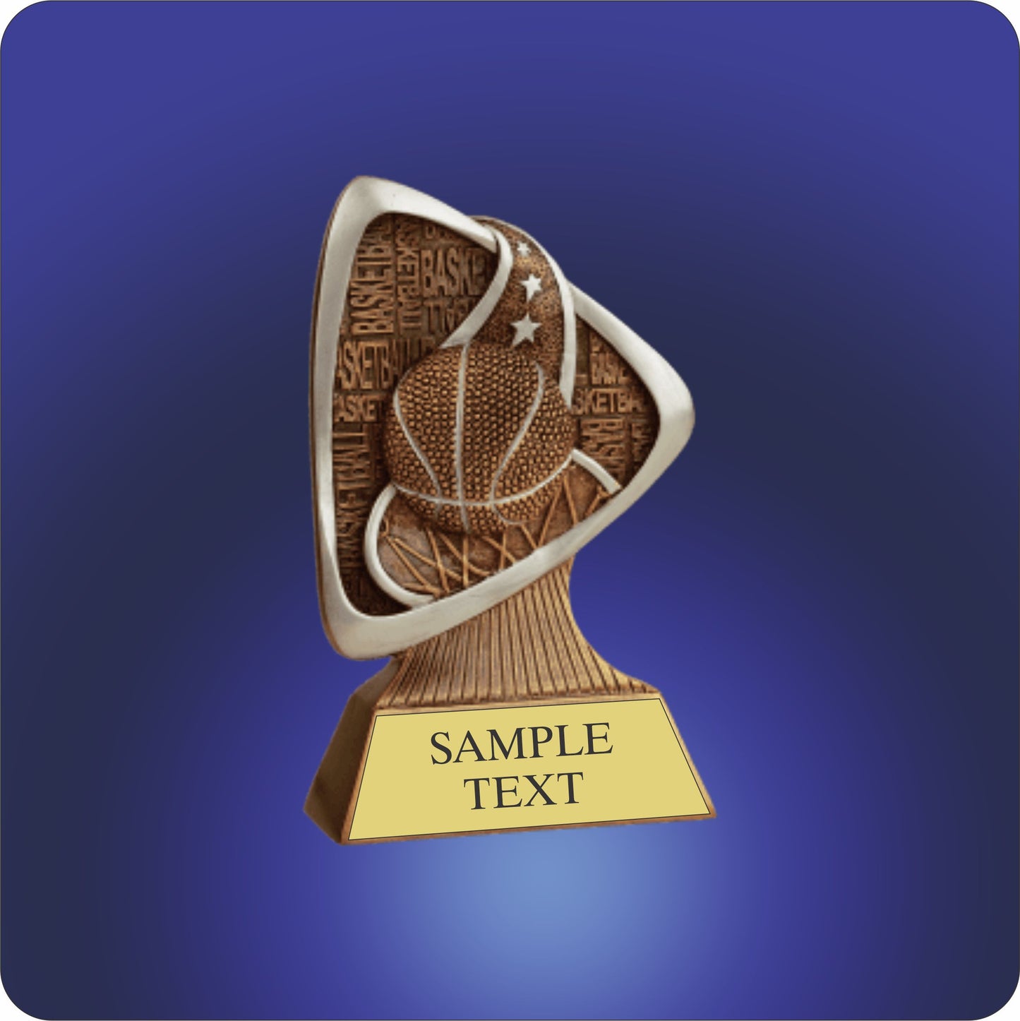 Landmark Triangle Resin Trophies