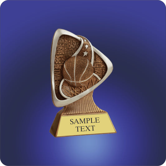 Landmark Triangle Resin Trophies