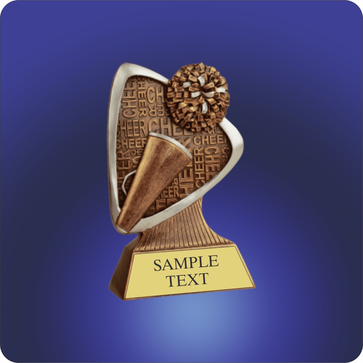 Landmark Triangle Resin Trophies