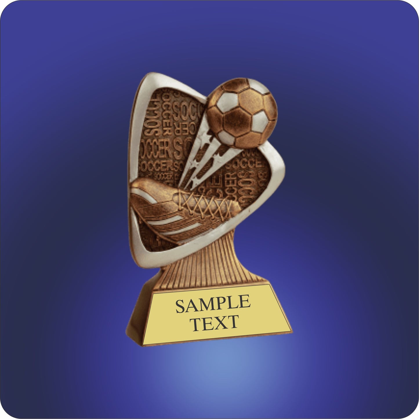 Landmark Triangle Resin Trophies
