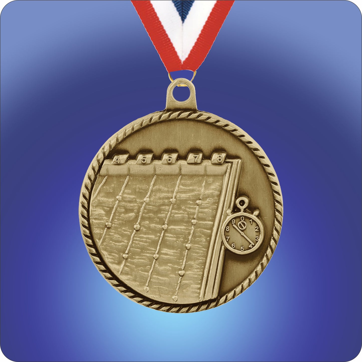 2" Standard Medal - Swim