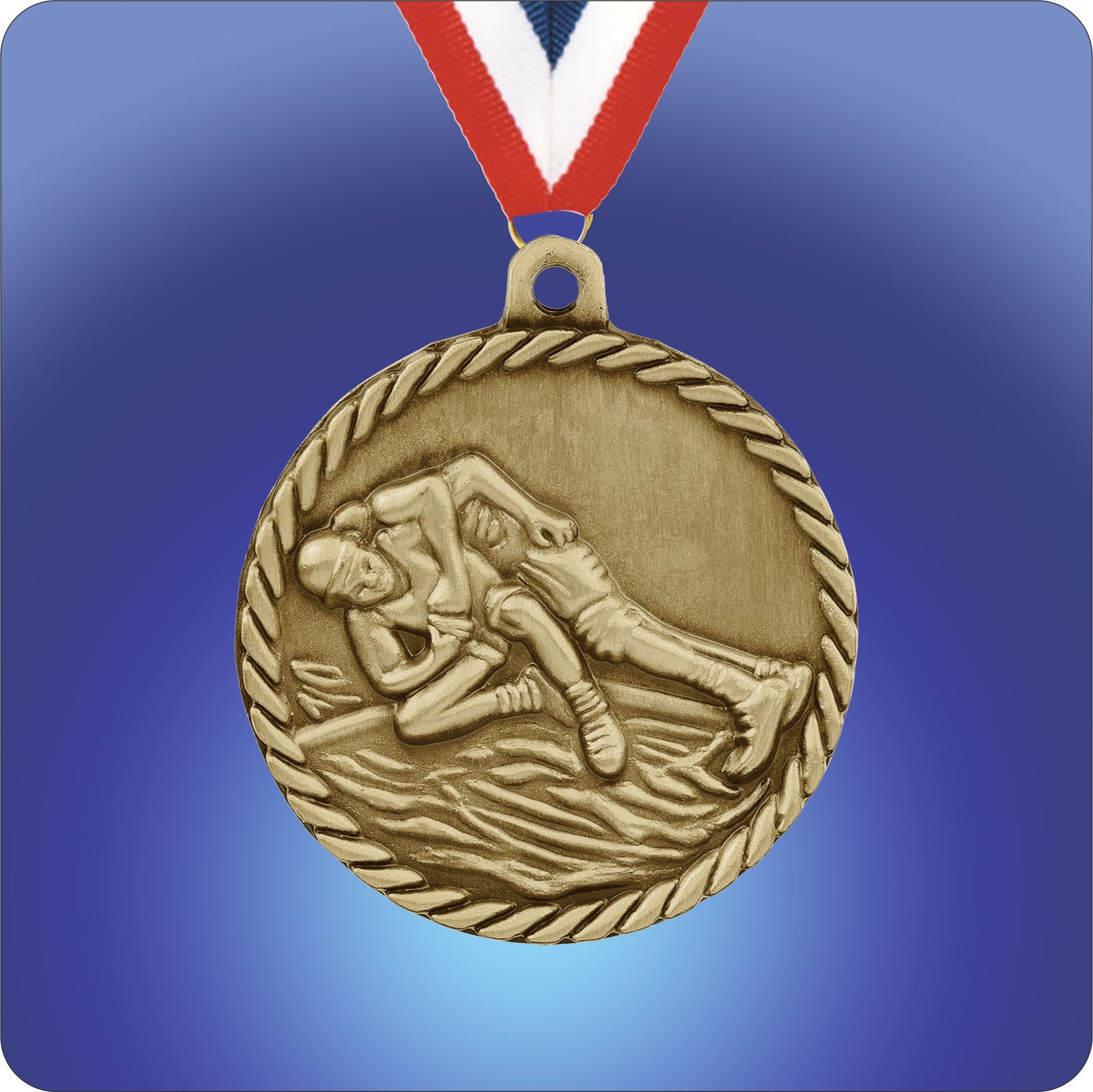 2" Standard Medal - Wrestling