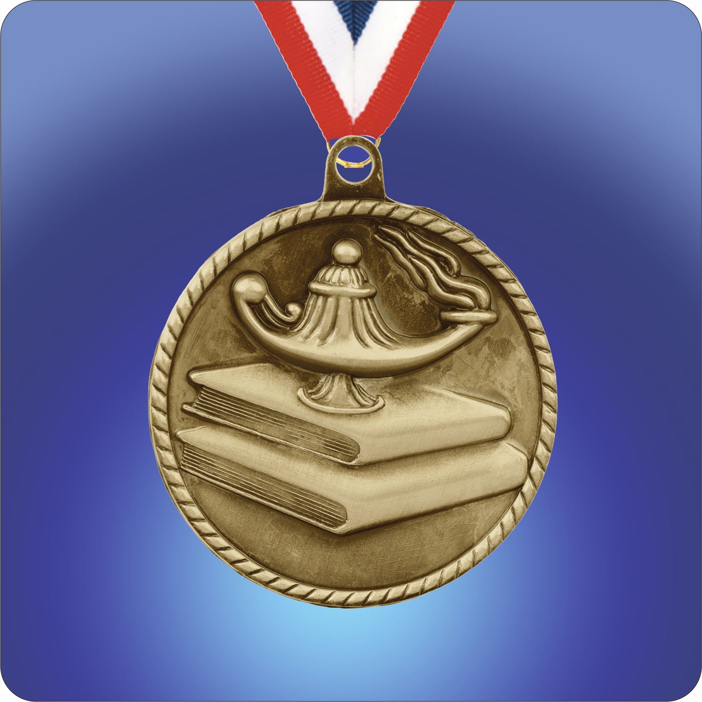 2" Standard Medal - Knowledge