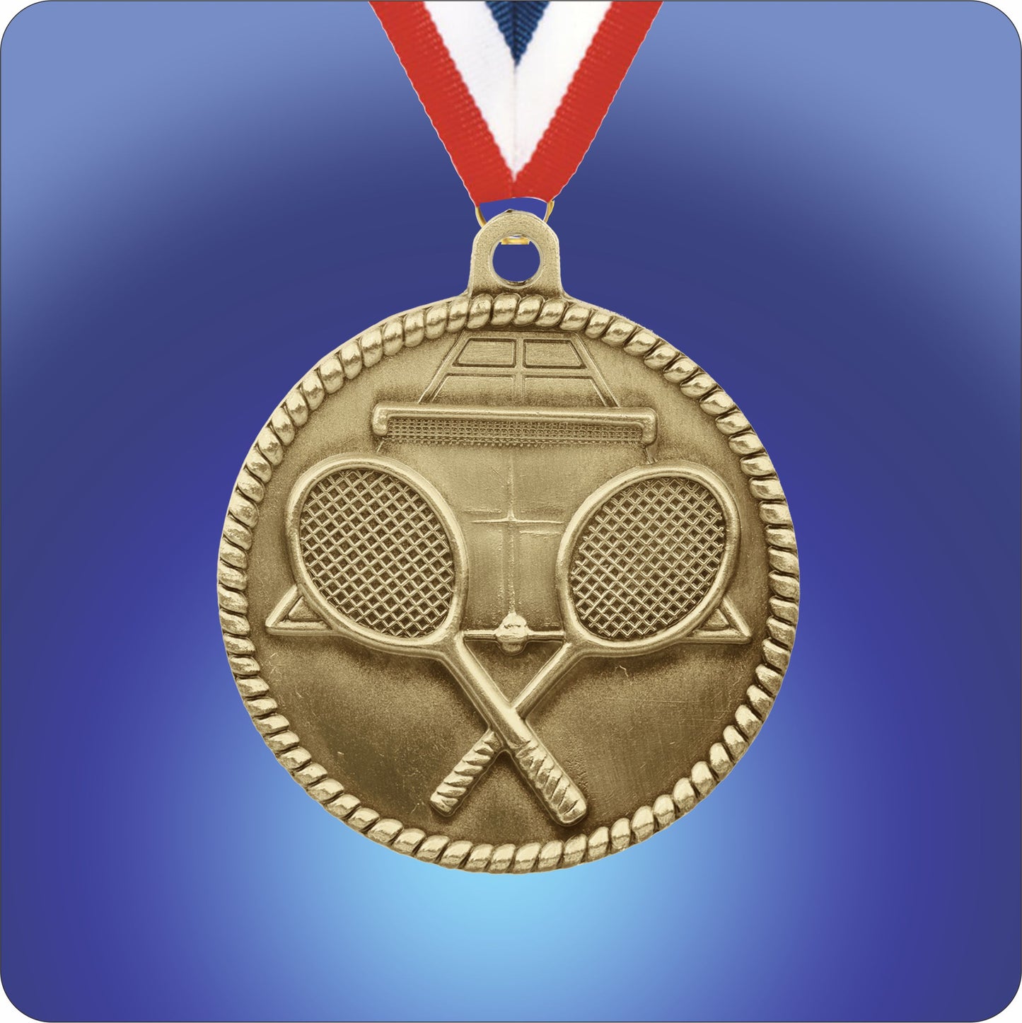 2" Standard Medal - Tennis