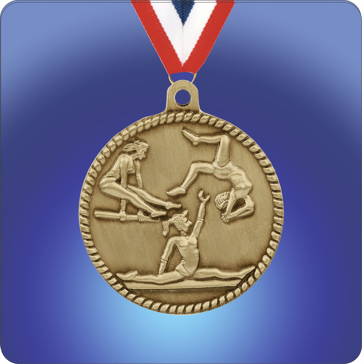 2" Standard Medal - Women's Gymnastics