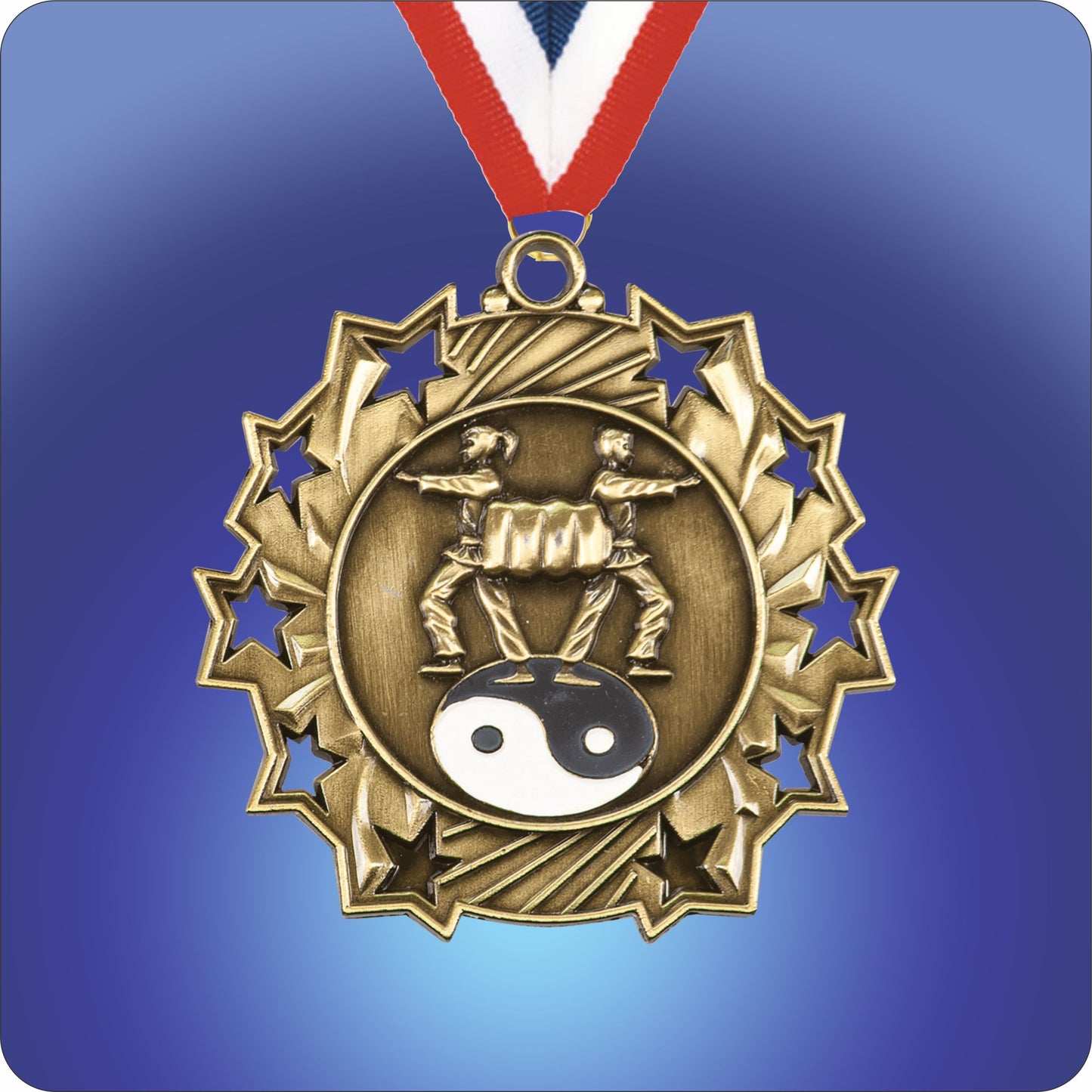 2.25" Star Medal - Martial Arts