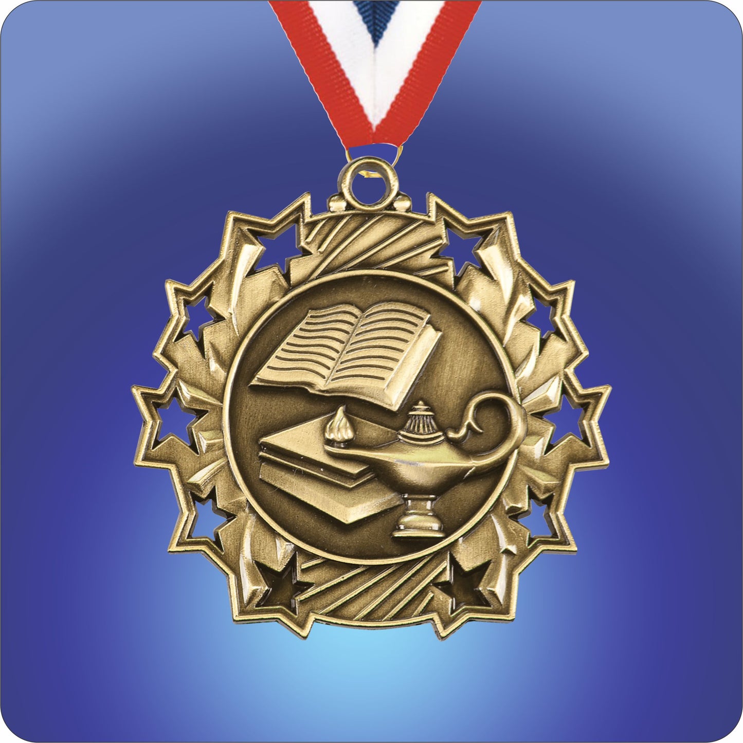 2.25" Star Medal - Knowledge