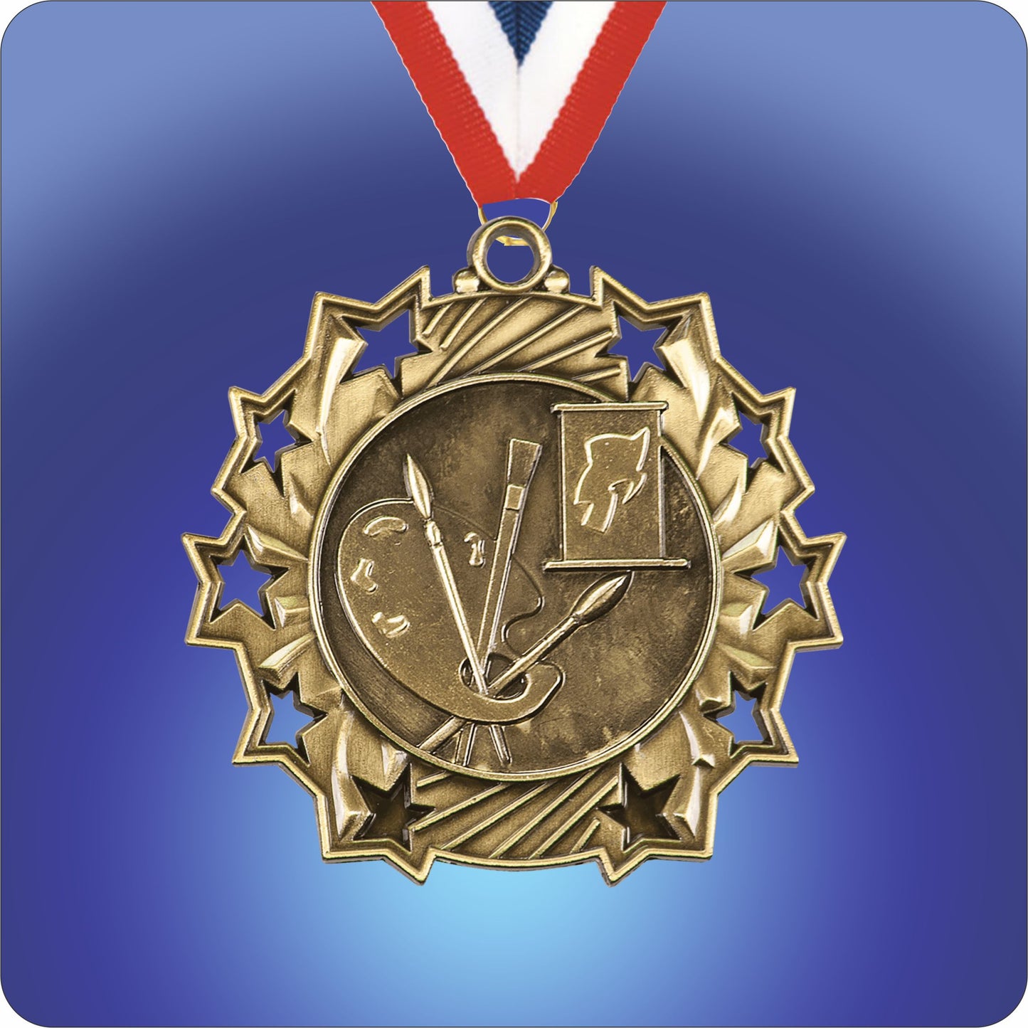 2.25" Star Medal - Art