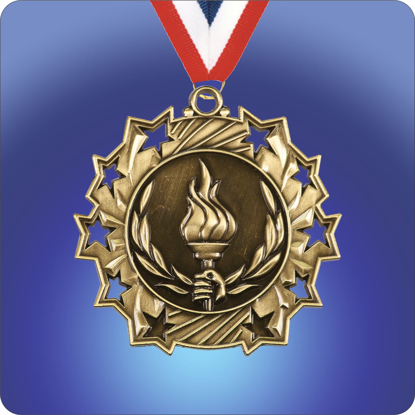 2.25" Star Medal - Achievement