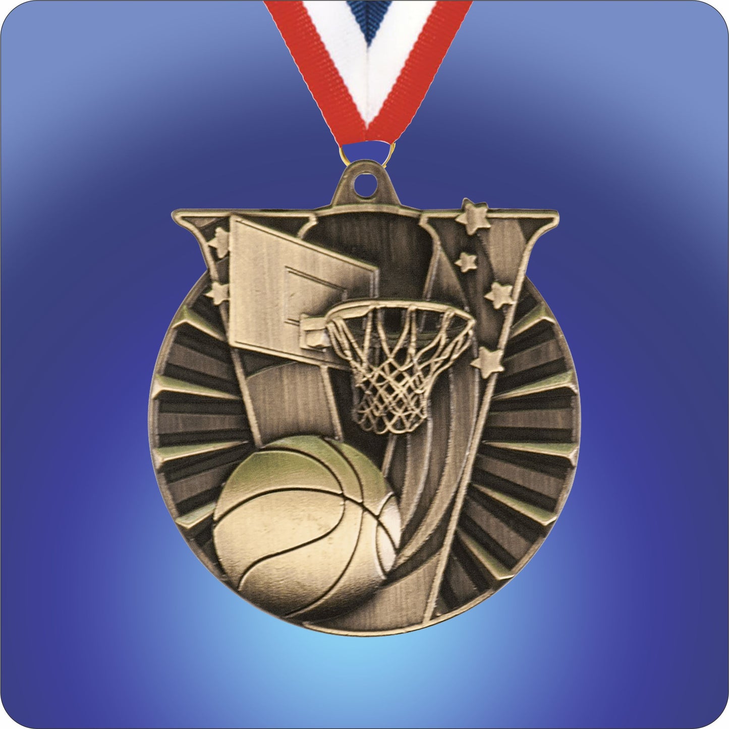 2" Victory Medal - Basketball
