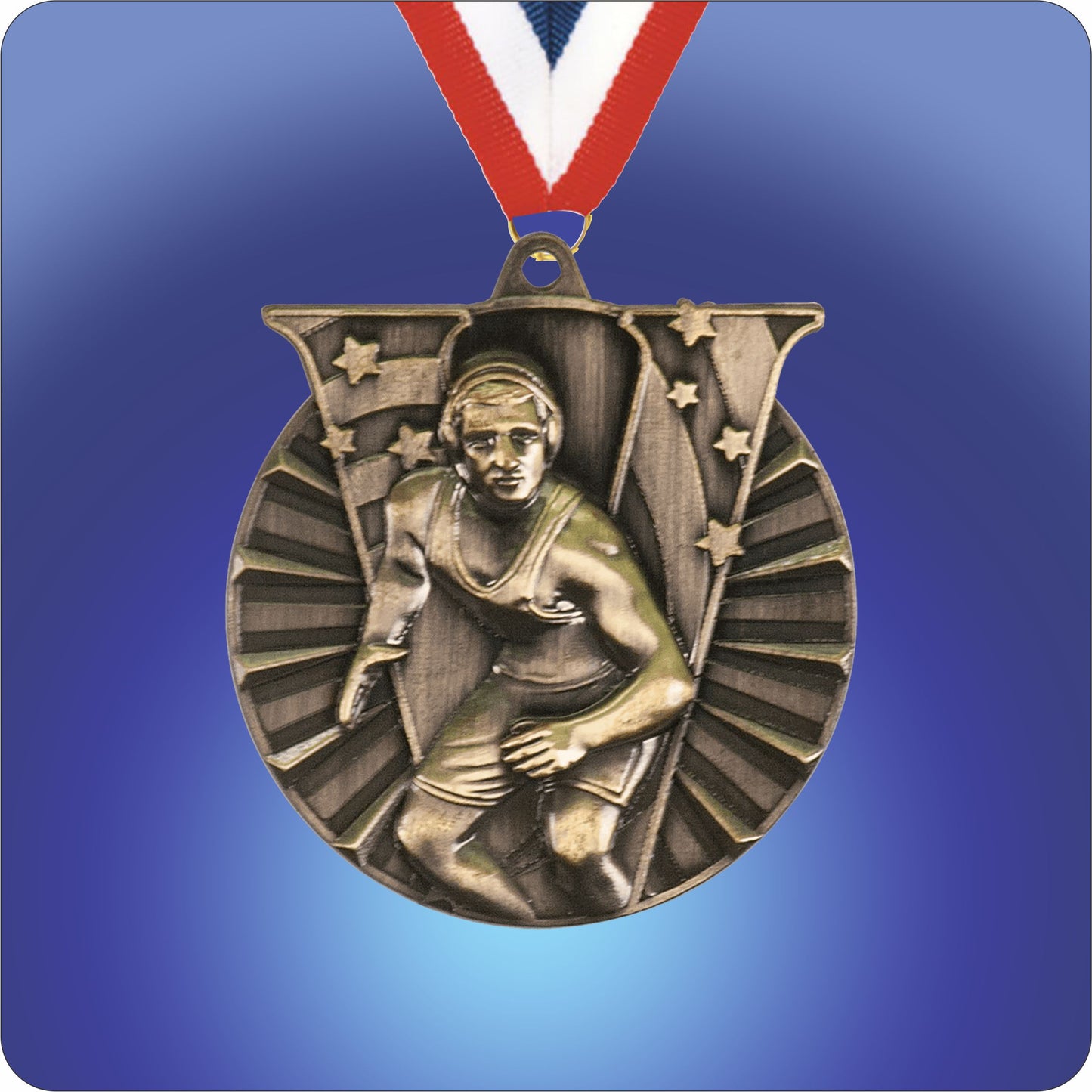 2" Victory Medal - Wrestling