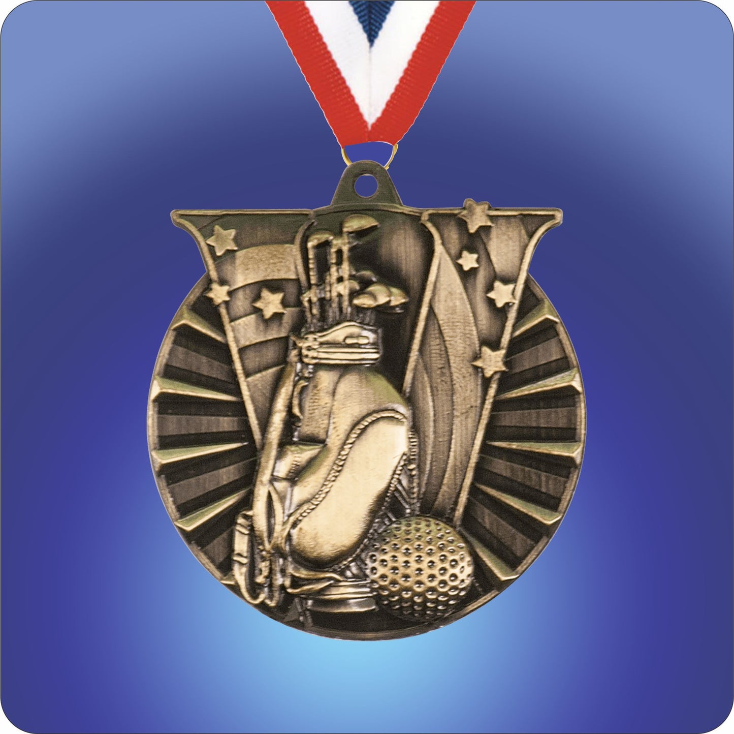 2" Victory Medal - Golf