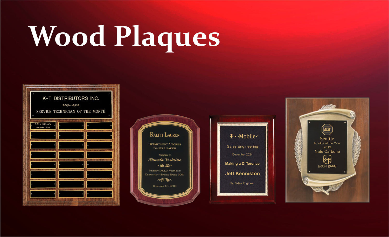 Symbolic Wood Plaques