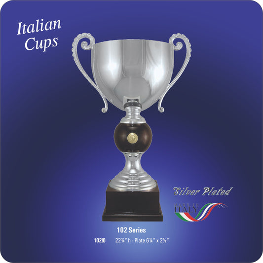 #M102 - Silver Imperial Cup Trophies