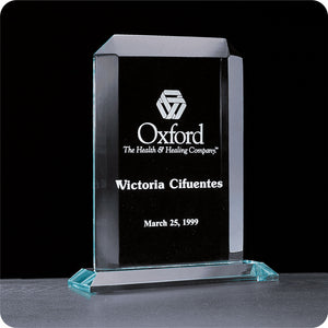 #JA5960 - 10" Summit Beveled Rectangle Acrylic