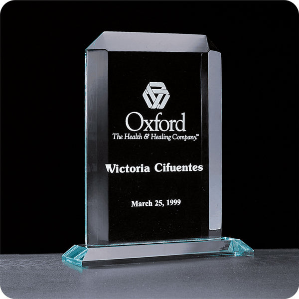 #KJA5960 - 10" Summit Beveled Rectangle Acrylic