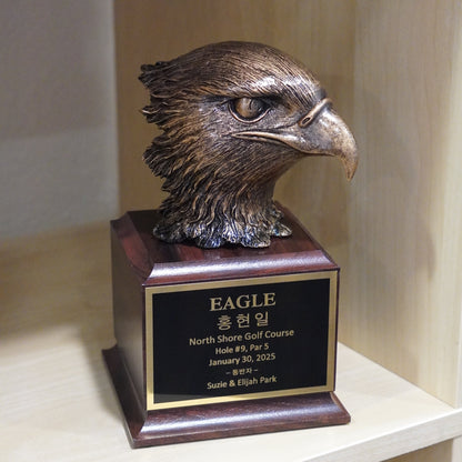 #JEGL41AGF - Resin Eagle Head on Base