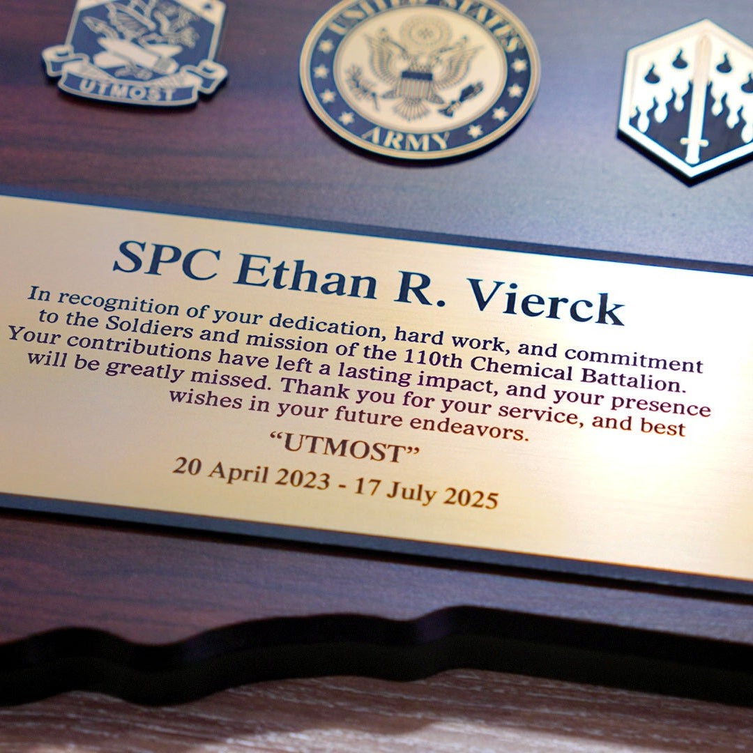 Home State Wood Plaque