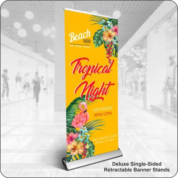 Deluxe Single Sided Retractable Banner
