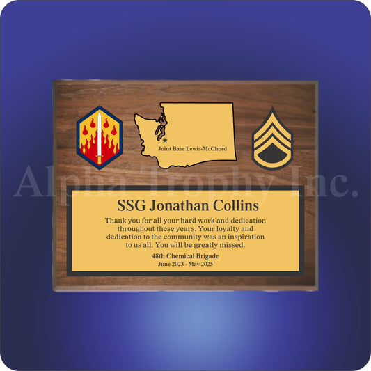 Homefront Wood Plaque