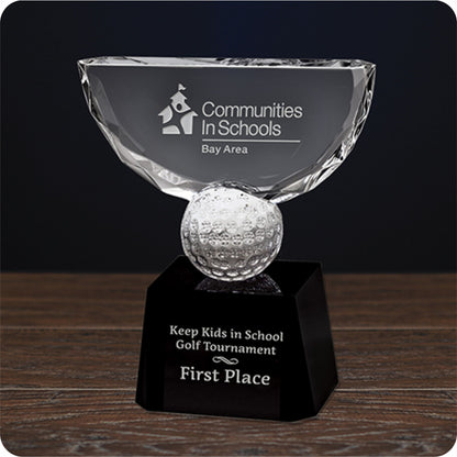 #KCR6GF - Crystal Crown Golf Award