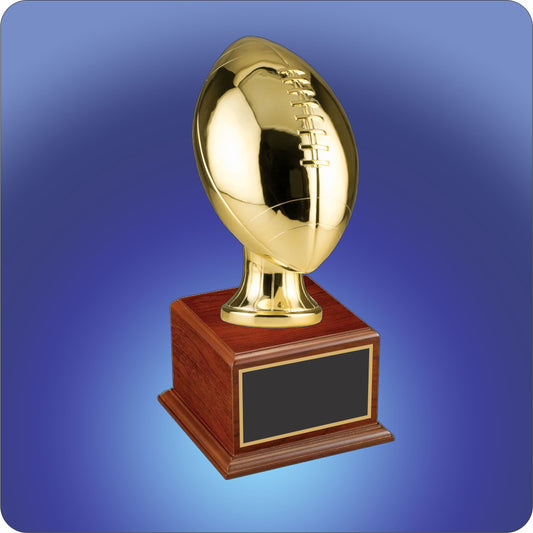 SBR252 - 17.5" Gold Football Trophy