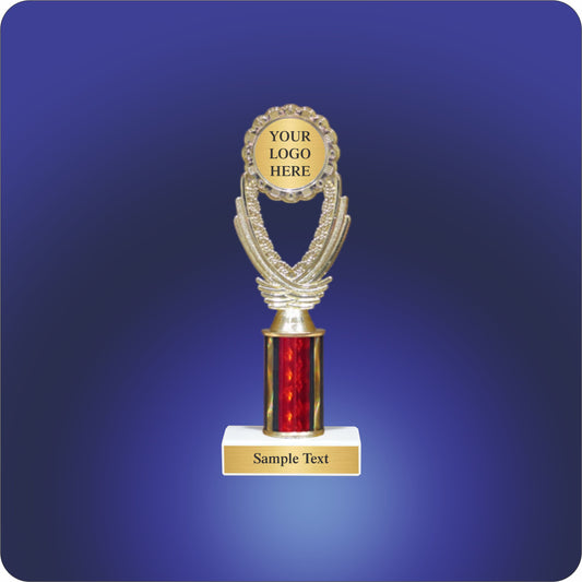 Single Column Logo Trophy