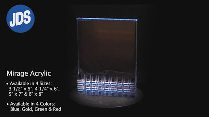 #JMR31G - Gold Mirage Acrylic Award